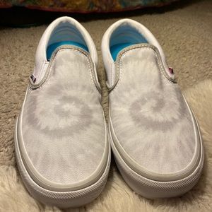 VANS X SANTA CRUZ slip-on PRO tie-dye swirl